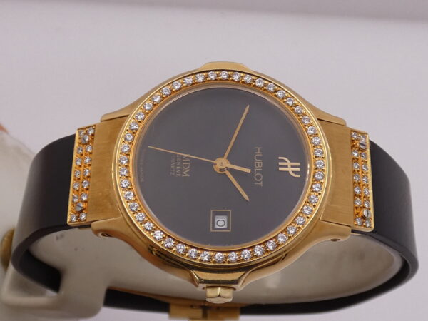 Hublot Classic Fusion MDM Lady Diamond Bezel Oro Massiccio 18Kt ANNI '90s Wonderful 139.10.5