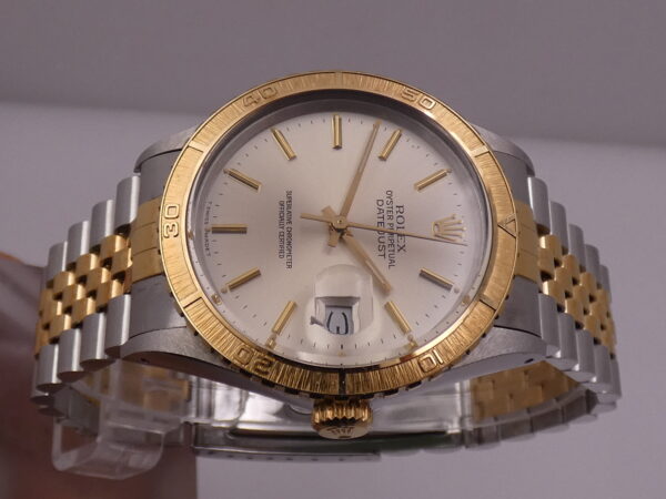 Rolex Datejust Turn-O-Graph 16253 Oro 18Kt & Acciaio BOX&PAPERS By BUCHERER Anno 1986 UNICO PROPRIETARIO Automatico Bracciale Jubilee