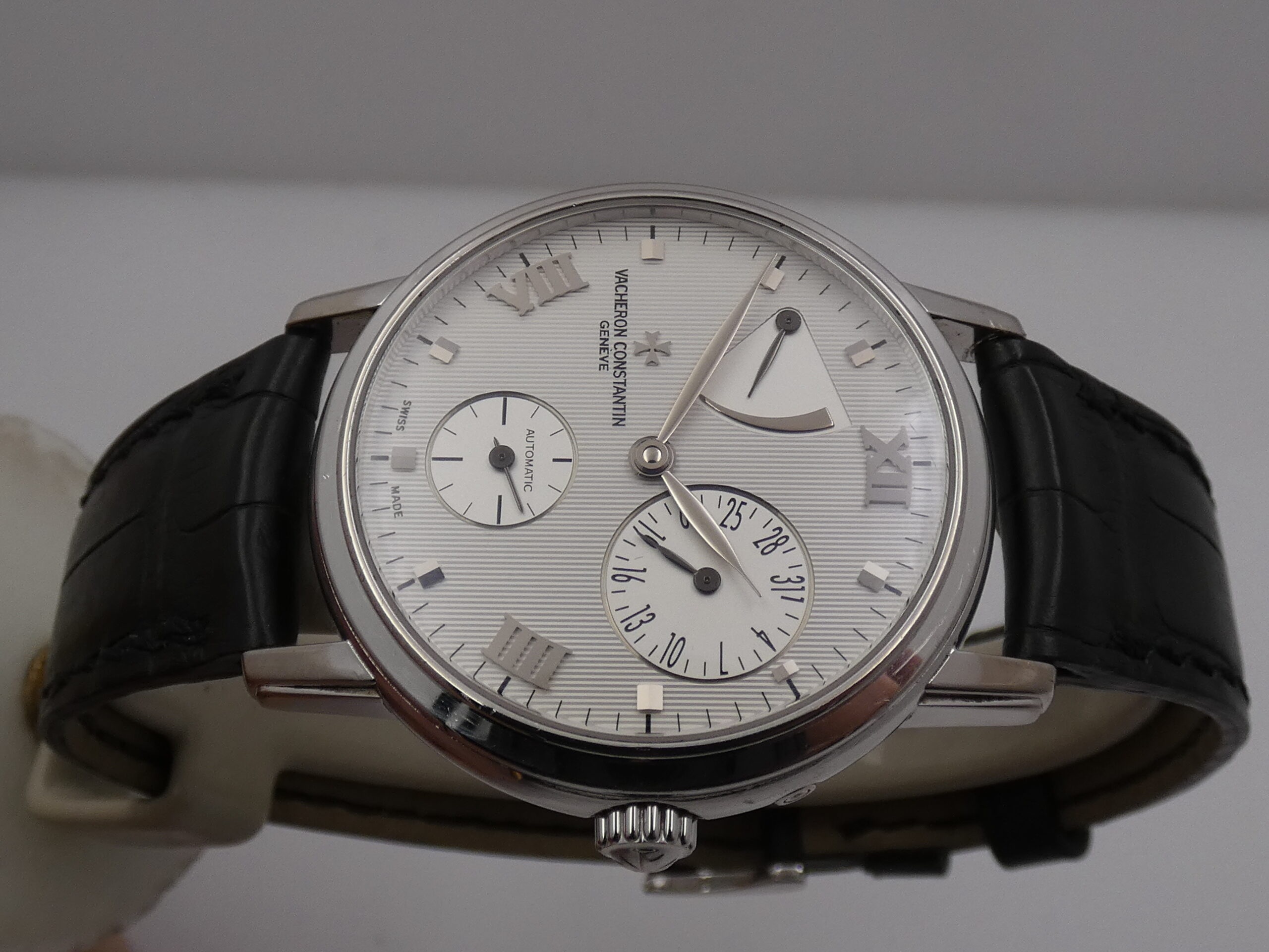 Vacheron Constantin Patrimony Power Reserve Oro Bianco 18Kt Automatico 21Kt Gold Rotor Ref 47200/1 ANNI '2000s - immagine 4