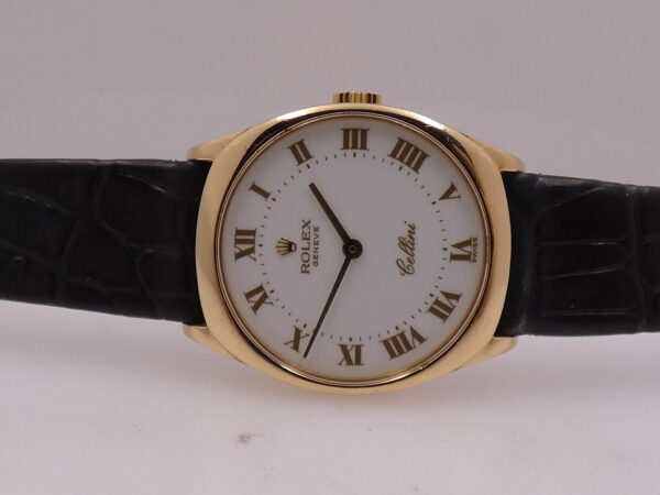 Rolex Cellini 4129 Lady Oro Massiccio 18Kt With BOX Anno 1991 Carica Manuale Cal. 1602