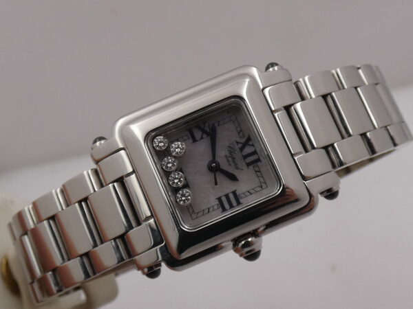 Chopard Happy Sport Lady 8892 MOP & Floating Diamonds Dial BOX&PAPERS 2000's Acciaio Braccialato