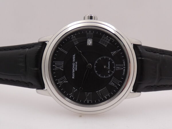 Raymond Weil Maestro 2838 TOP CONDITION WITH BOX Black Dial Automatico Acciaio
