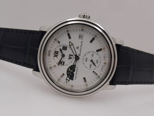 Blancpain Léman Double Time Zone 2160 Day/Night GMT WITH PAPERS Anno 2006 Automatico Acciaio