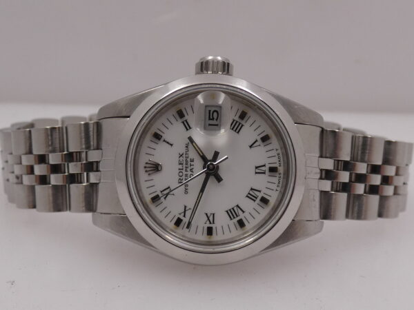 Rolex Oyster Perpetual Lady Date 69160 Bracciale JUBILEE Anno 1985 Automatico Acciaio