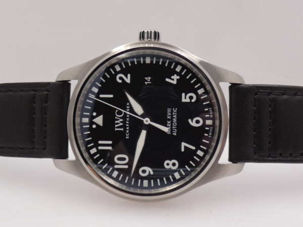 IWC Pilot Mark XVIII IW3270 TOP CONDITION BOX&PAPERS Anno 2019 Automatico Acciaio