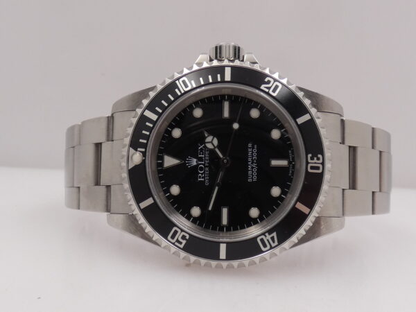 Rolex Submariner (No Date) 14060M BOX&PAPERS Italia Never Polished Anno 2003 TOP CONDITION Automatico Acciaio