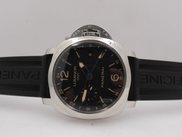 Panerai Luminor 1950 3 Days GMT Automatico PAM00531 TOP CONDITION LIMITED EDITION 1500pz nel MONDO Acciaio