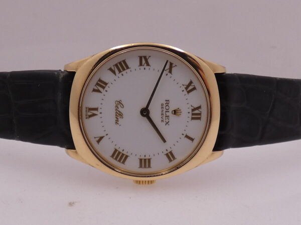 Rolex Cellini 4129 Lady Oro Massiccio 18Kt With BOX Anno 1991 Carica Manuale Cal. 1602