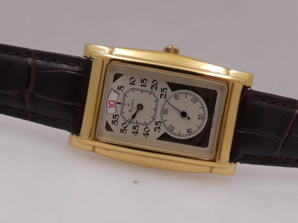 Bulova Saltarello Jumping Hours DA1322 TOP CONDITION 18Kt G.F. BOX&PAPERS '1990s Manuale