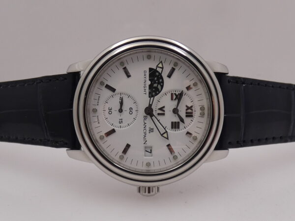 Blancpain Léman Double Time Zone 2160 Day/Night GMT WITH PAPERS Anno 2006 Automatico Acciaio