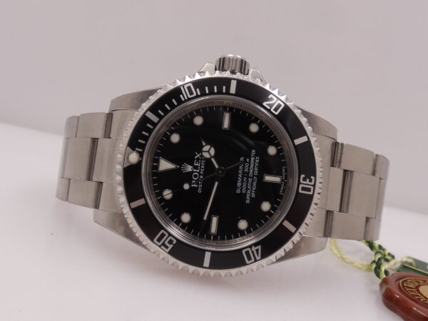 Rolex Submariner No Date 14060M NEW OLD STOCK RRR Random COSC Four Liner FULL SETT ITALIA 2014 FULL STICKERED Automatico Acciaio