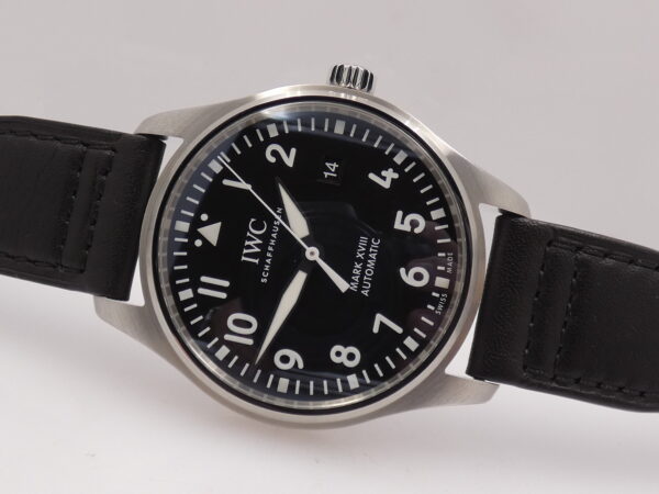 IWC Pilot Mark XVIII IW3270 TOP CONDITION BOX&PAPERS Anno 2019 Automatico Acciaio