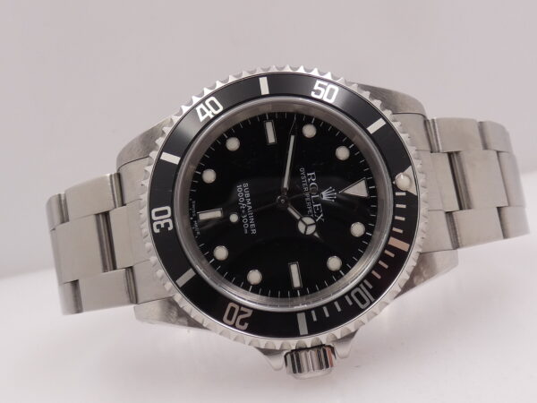 Rolex Submariner (No Date) 14060M BOX&PAPERS Italia Never Polished Anno 2003 TOP CONDITION Automatico Acciaio