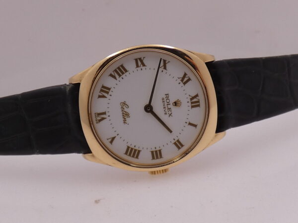 Rolex Cellini 4129 Lady Oro Massiccio 18Kt With BOX Anno 1991 Carica Manuale Cal. 1602