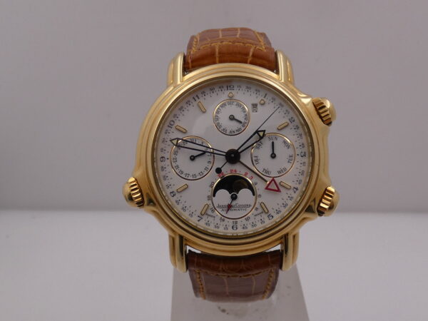 Jaeger-LeCoultre Grand Reveil Perpetual Calendar Moonphases 180.1.99 Oro Massiccio 18Kt NEVER POLISHED BOX&PAPERS Automatico ANNO 1994