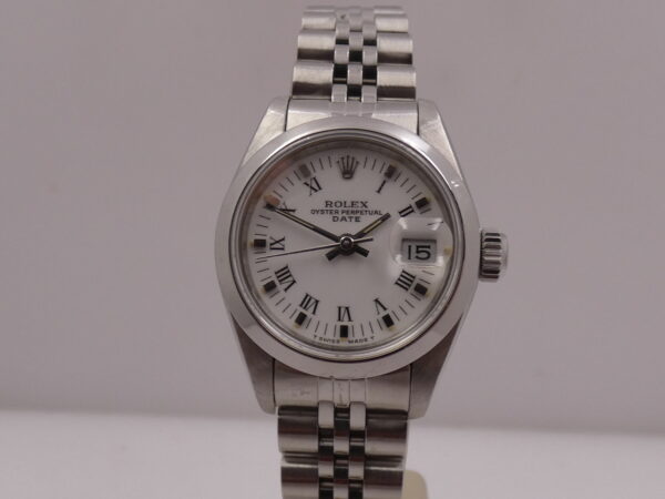 Rolex Oyster Perpetual Lady Date 69160 Bracciale JUBILEE Anno 1985 Automatico Acciaio