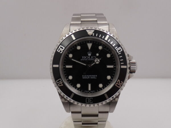 Rolex Submariner (No Date) 14060M BOX&PAPERS Italia Never Polished Anno 2003 TOP CONDITION Automatico Acciaio
