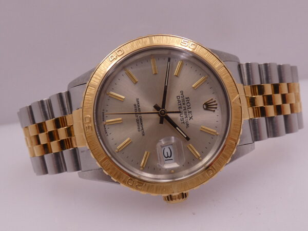 Rolex Datejust Turn-O-Graph 16253 Oro 18Kt & Acciaio BOX&PAPERS By BUCHERER Anno 1986 UNICO PROPRIETARIO Automatico Bracciale Jubilee