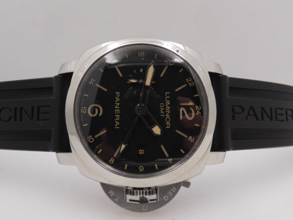 Panerai Luminor 1950 3 Days GMT Automatico PAM00531 TOP CONDITION LIMITED EDITION 1500pz nel MONDO Acciaio