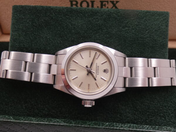 Rolex Oyster Perpetual Lady 67180 Automatico ANNO 1990 TOP CONDITION Braccialato Acciaio