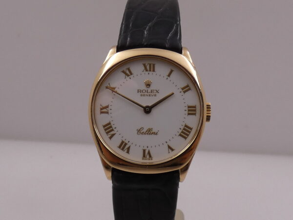 Rolex Cellini 4129 Lady Oro Massiccio 18Kt With BOX Anno 1991 Carica Manuale Cal. 1602