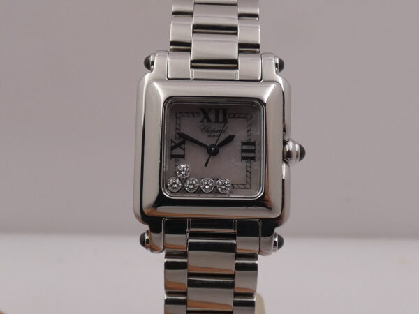 Chopard Happy Sport Lady 8892 MOP & Floating Diamonds Dial BOX&PAPERS 2000's Acciaio Braccialato