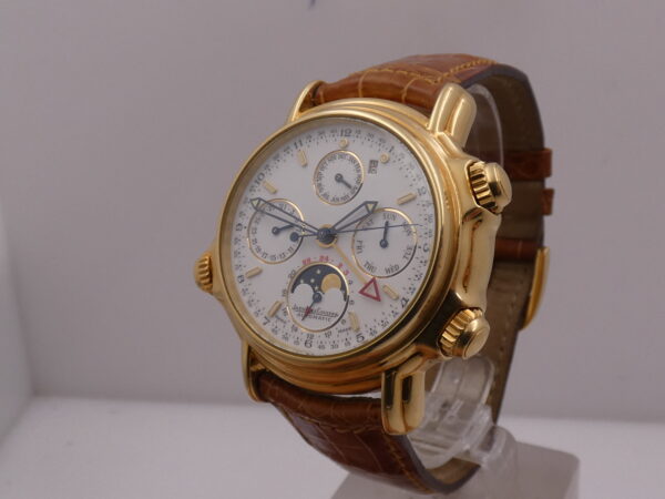 Jaeger-LeCoultre Grand Reveil Perpetual Calendar Moonphases 180.1.99 Oro Massiccio 18Kt NEVER POLISHED BOX&PAPERS Automatico ANNO 1994