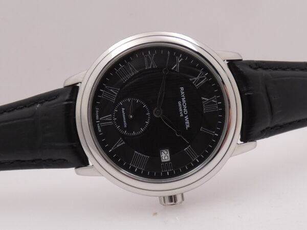 Raymond Weil Maestro 2838 TOP CONDITION WITH BOX Black Dial Automatico Acciaio