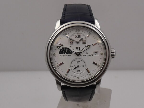 Blancpain Léman Double Time Zone 2160 Day/Night GMT WITH PAPERS Anno 2006 Automatico Acciaio