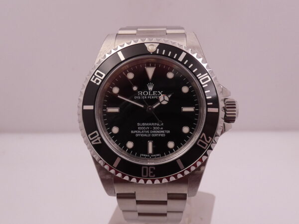 Rolex Submariner No Date 14060M NEW OLD STOCK RRR Random COSC Four Liner FULL SETT ITALIA 2014 FULL STICKERED Automatico Acciaio