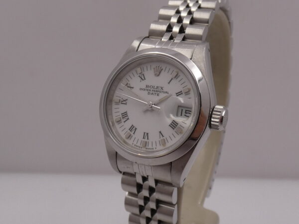 Rolex Oyster Perpetual Lady Date 69160 Bracciale JUBILEE Anno 1985 Automatico Acciaio
