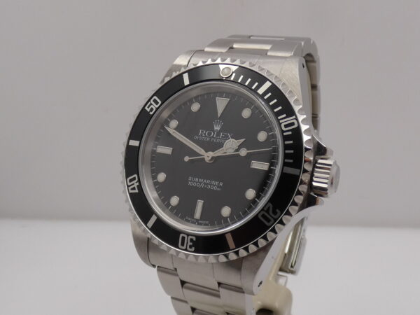 Rolex Submariner (No Date) 14060M BOX&PAPERS Italia Never Polished Anno 2003 TOP CONDITION Automatico Acciaio