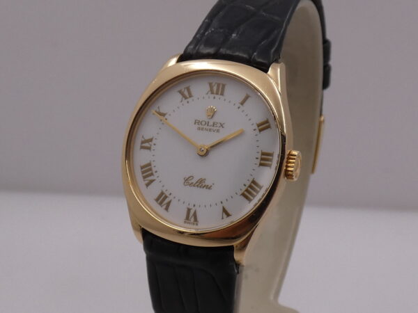 Rolex Cellini 4129 Lady Oro Massiccio 18Kt With BOX Anno 1991 Carica Manuale Cal. 1602