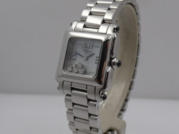 Chopard Happy Sport Lady 8892 MOP & Floating Diamonds Dial BOX&PAPERS 2000's Acciaio Braccialato