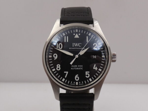 IWC Pilot Mark XVIII IW3270 TOP CONDITION BOX&PAPERS Anno 2019 Automatico Acciaio