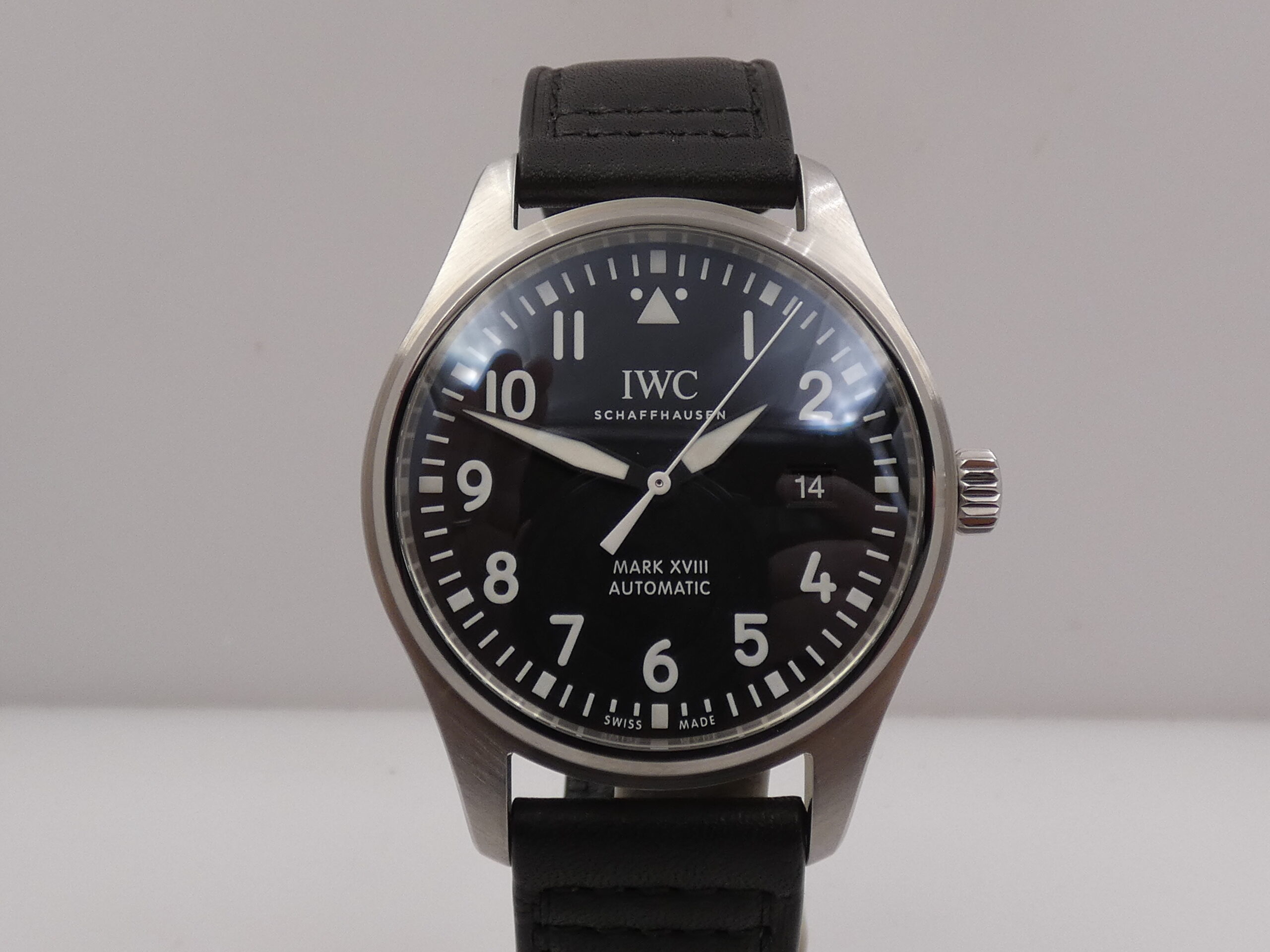 IWC Pilot Mark XVIII IW3270 TOP CONDITION BOX&PAPERS Anno 2019 Automatico Acciaio - immagine 8