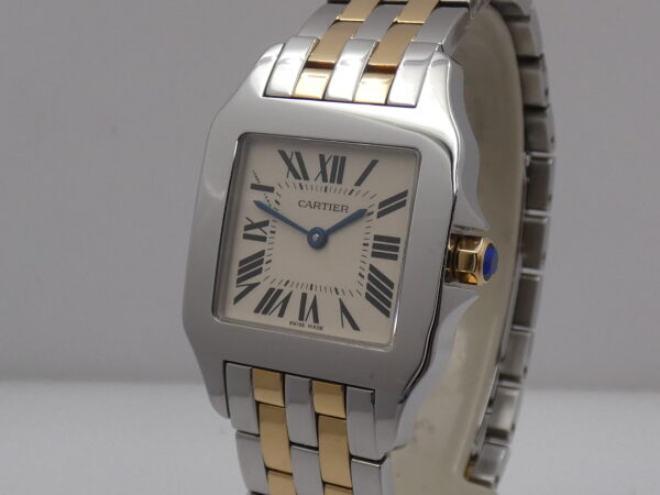 Cartier Santos Demoiselle 26mm BOX&PAPERS Acciaio&Oro 18Kt ANNO 2017 For Ladies 2701 - W25067Z6 TOP CONDITION Wonderful !!!