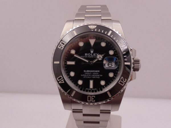 Rolex Submariner Date 116610LN Chromalight NEW OLD STOCK Full Stickered FULL SETT ITALIA 2020 Automatico Acciaio