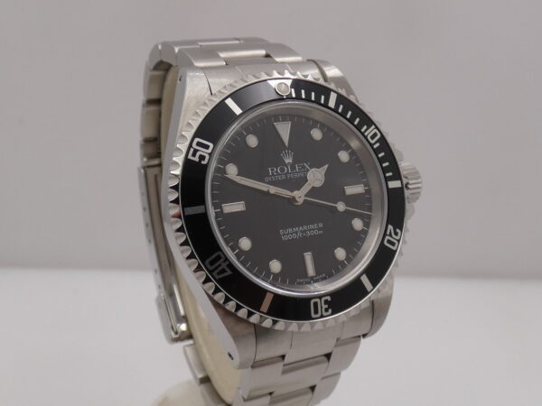 Rolex Submariner (No Date) 14060M BOX&PAPERS Italia Never Polished Anno 2003 TOP CONDITION Automatico Acciaio
