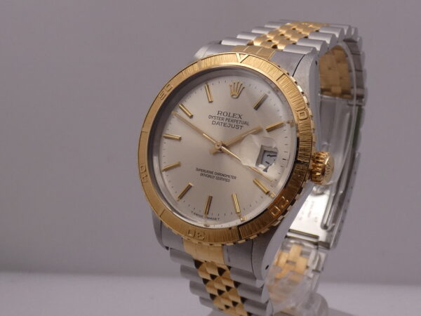 Rolex Datejust Turn-O-Graph 16253 Oro 18Kt & Acciaio BOX&PAPERS By BUCHERER Anno 1986 UNICO PROPRIETARIO Automatico Bracciale Jubilee