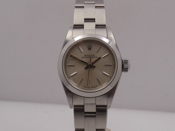 Rolex Oyster Perpetual Lady 67180 Automatico ANNO 1990 TOP CONDITION Braccialato Acciaio