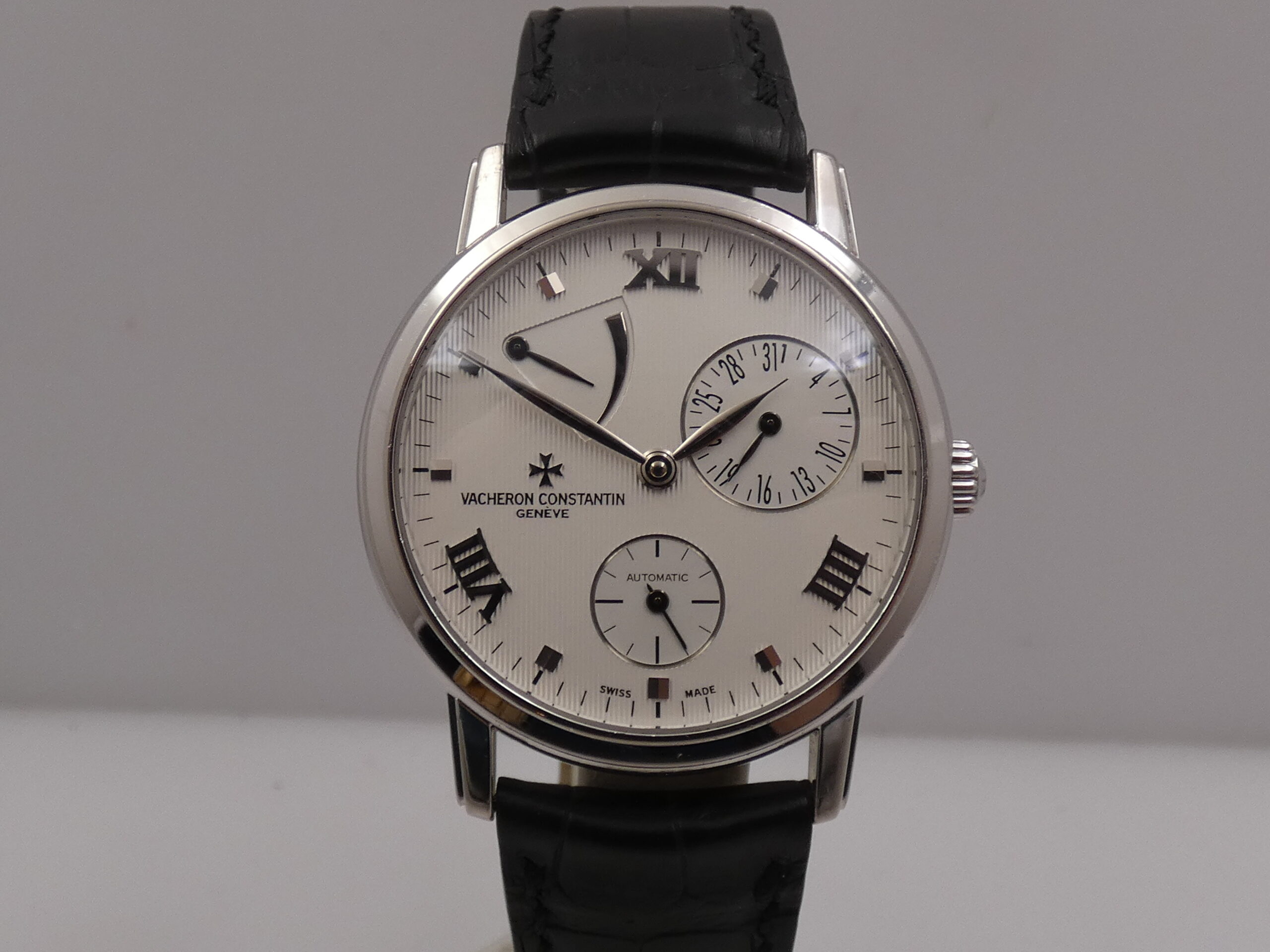 Vacheron Constantin Patrimony Power Reserve Oro Bianco 18Kt Automatico 21Kt Gold Rotor Ref 47200/1 ANNI '2000s - immagine 9