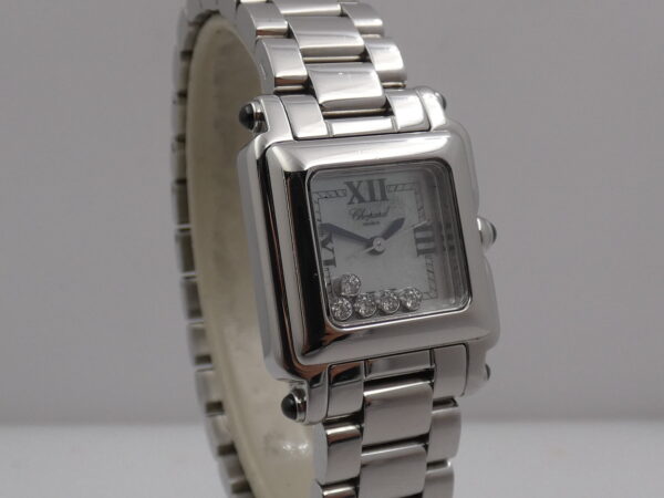 Chopard Happy Sport Lady 8892 MOP & Floating Diamonds Dial BOX&PAPERS 2000's Acciaio Braccialato