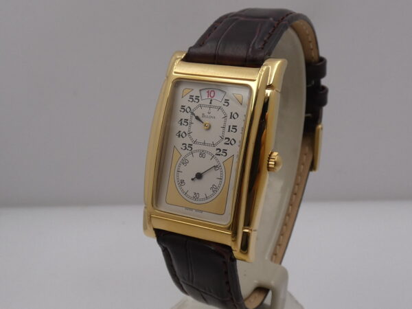 Bulova Saltarello Jumping Hours DA1322 TOP CONDITION 18Kt G.F. BOX&PAPERS '1990s Manuale