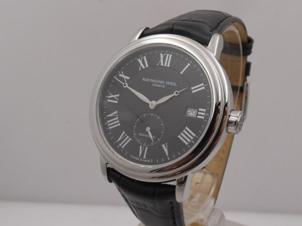 Raymond Weil Maestro 2838 TOP CONDITION WITH BOX Black Dial Automatico Acciaio
