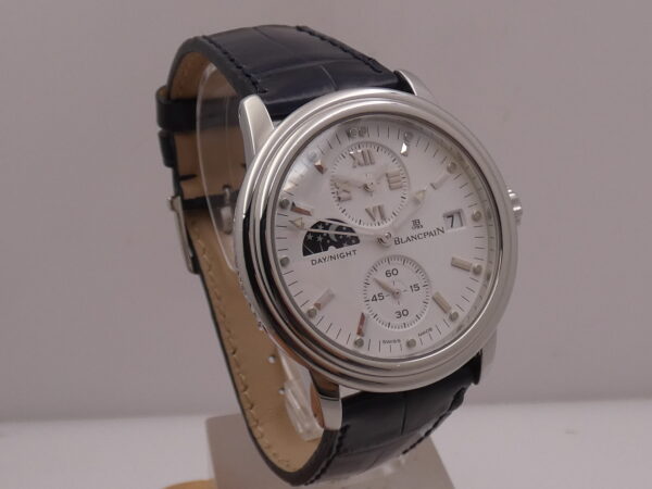 Blancpain Léman Double Time Zone 2160 Day/Night GMT WITH PAPERS Anno 2006 Automatico Acciaio