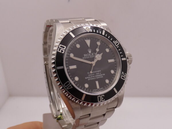 Rolex Submariner No Date 14060M NEW OLD STOCK RRR Random COSC Four Liner FULL SETT ITALIA 2014 FULL STICKERED Automatico Acciaio