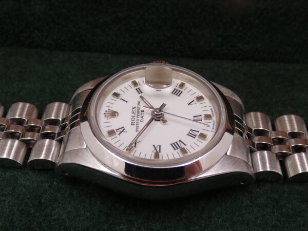 Rolex Oyster Perpetual Lady Date 69160 Bracciale JUBILEE Anno 1985 Automatico Acciaio