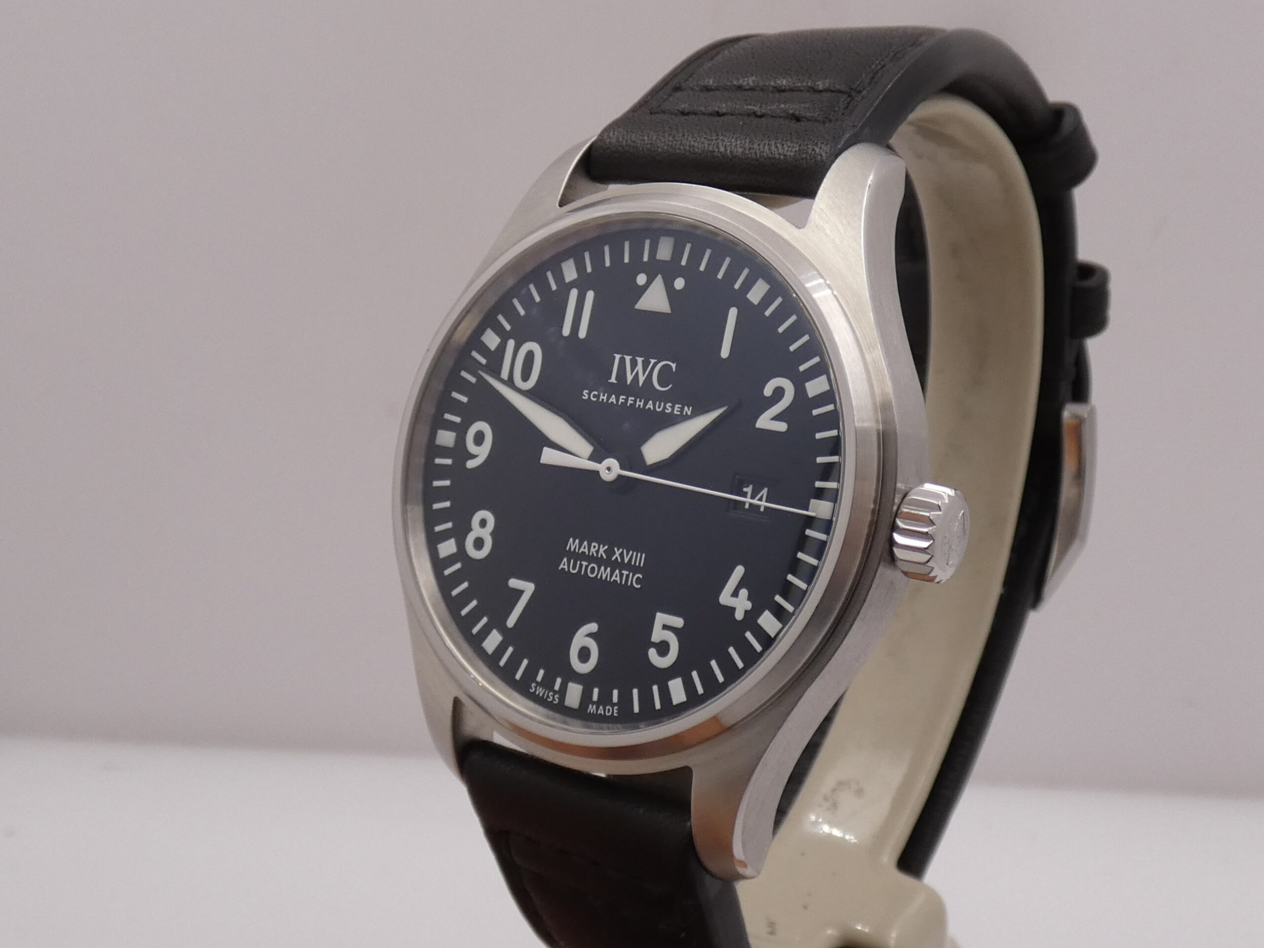 IWC Pilot Mark XVIII IW3270 TOP CONDITION BOX&PAPERS Anno 2019 Automatico Acciaio - immagine 9