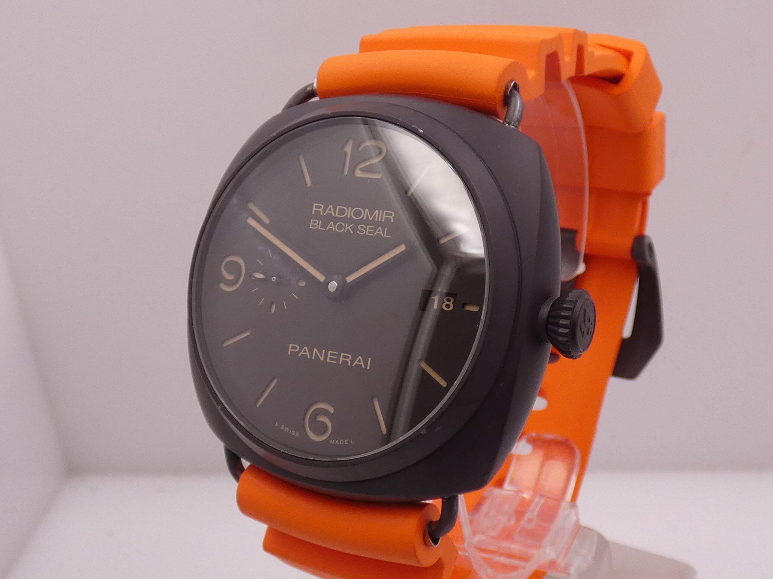 Panerai Radiomir Black Seal 3 Days Automatic Composite PAM00505 BOX&PAPERS STICKERS Automatic OP6959 Ceramic Anno 2014 - immagine 10